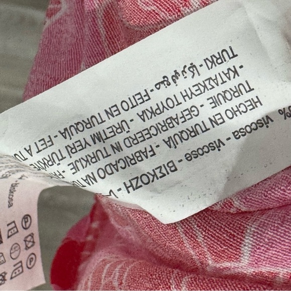 Zara ruched twist front floral spaghetti strap mini dress ❤️ - Picture 8 of 8